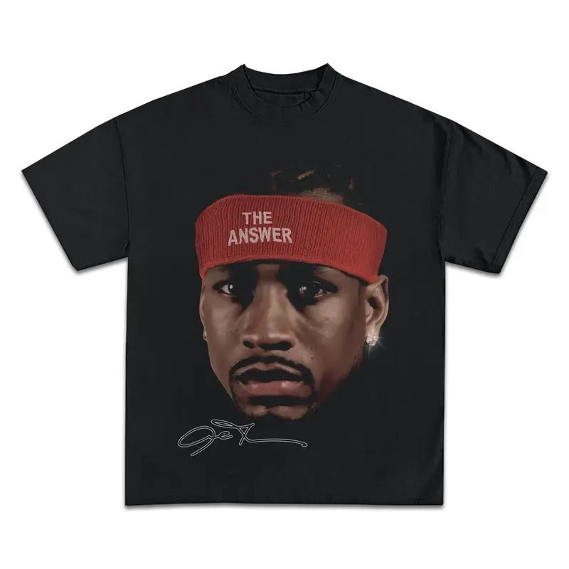 ALLEN IVERSON GRAPHIC BOOTLEG T-SHIRT - STREETWEAR Hoodie, Sweatshirt | RetroVerseTees.com