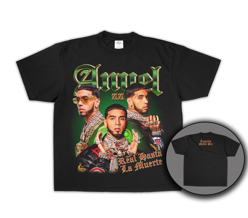 ANUEL AA REAL HLM T Shirt Merch tee  Top Hoodie, Sweatshirt | RetroVerseTees.com