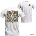 ARIAT T-Shirt - Tribal Bull Skull Design with Western Patterns, Bold Western Aesthetic, Perfect for Free-Spirited Style....
