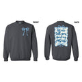About My Jesus Blue Floral Sweatshirt 'NLB' T-Shirts, Hoodie | RetroVerseTees.com