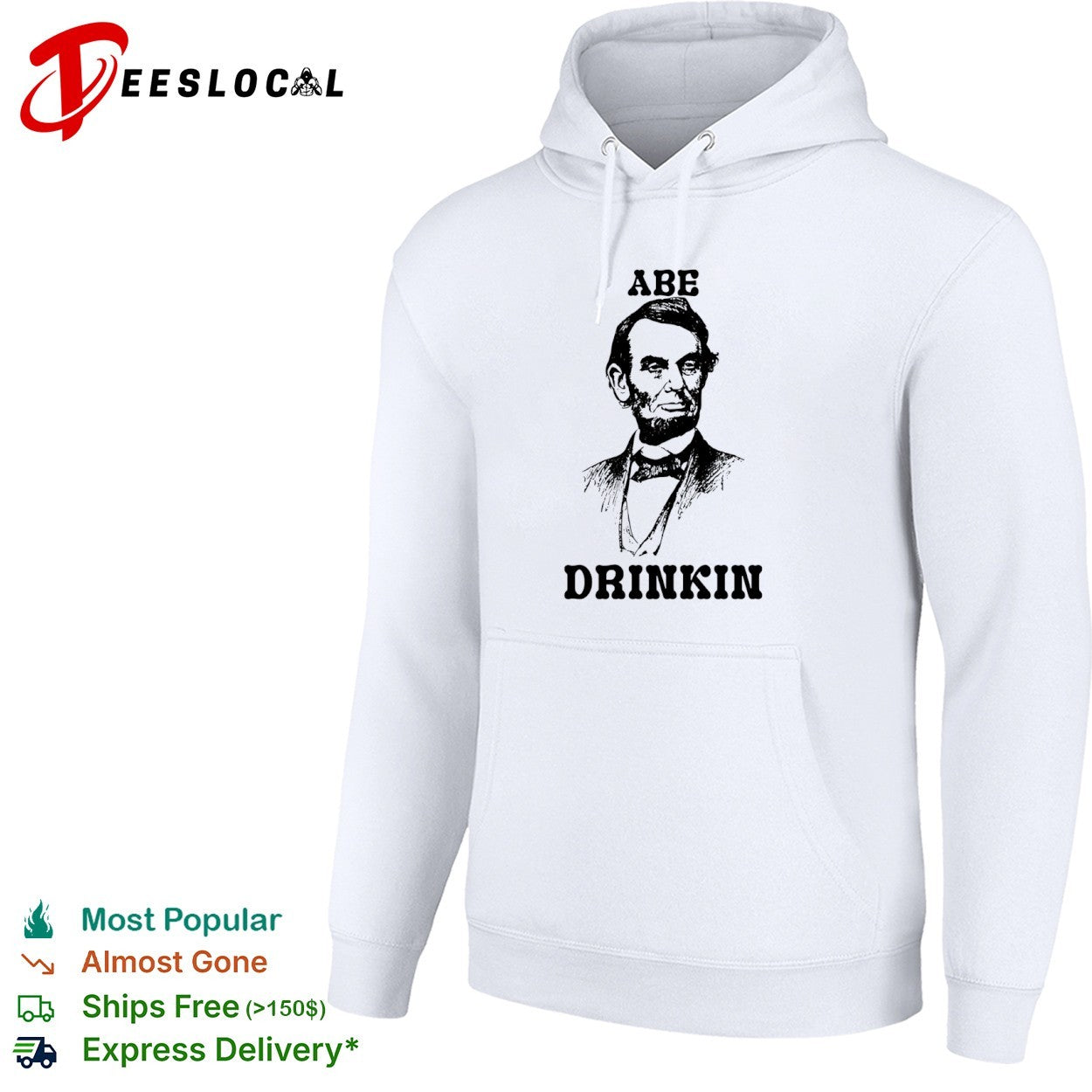 Abraham Lincoln Abe drinkin portrait shirt