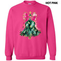 Abstract Pink Bow Christmas Tree Sweatshirt 'NLB' T-Shirts, Hoodie | RetroVerseTees.com