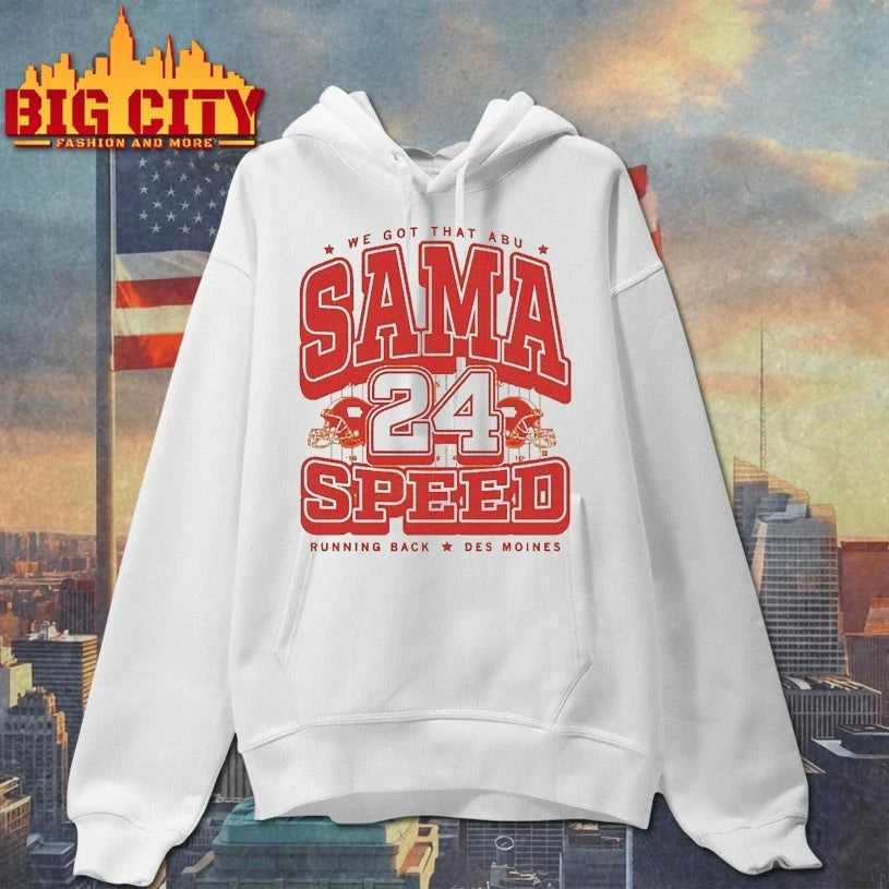 Abu Sama Speed We Got That Abu Running Back Des Moines Shirt
