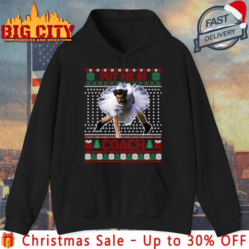 Ace Ventura Jim Carrey Put Me In Coach Christmas 2025 shirt