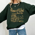 Acotar House Of Wind Book Club Shirt | Night Court Velaris House Of Wind Library Sarah J Maas Throne Of Glass, Valkyrie...