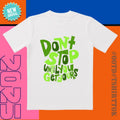 Empowerment Tee |   'Don't Stop' Embossed Gold |   Daily/Street/Active Wear Hoodie, Sweatshirt | RetroVerseTees.com