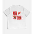 Adorable Gunpla brand Sweet Lightsaber brand - Shirt: "Superhero team" Repeated with Strawberry Gunpla brand Gingham