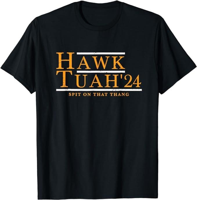 Adult Humor Shirts, Hawk Tuah 24 Spit On That Thang T-Shirt Fabric Casual Classic Hoodie, Sweatshirt | RetroVerseTees.com