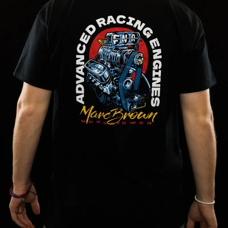 Advanced Racing Engines - Tshirt vintage  shirts Cotton Crewneck Hoodie, Sweatshirt | RetroVerseTees.com