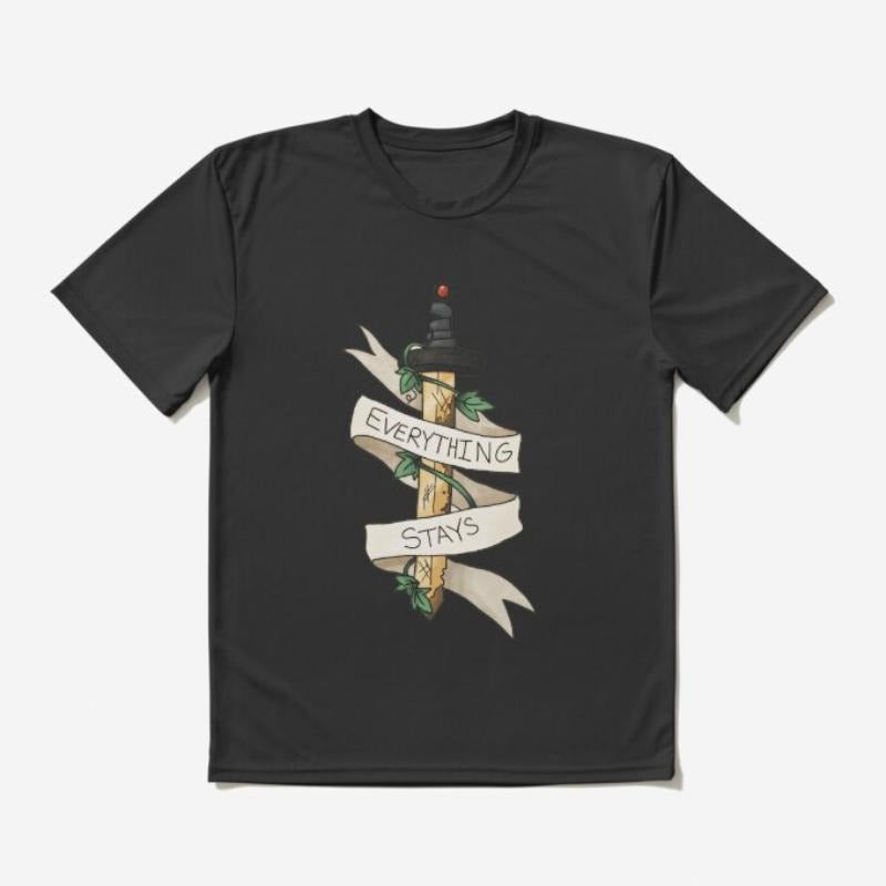 Adventure Time T-Shirt, Everthing Stay Shirt, Unisex Cotton Crewneck T-Shirt