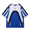 Aelfric Eden Color Blocking Racing Tee Hoodie, Sweatshirt | RetroVerseTees.com