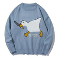 Aelfric Eden Cute Murder Goose Pattern Knit Sweater T-Shirts, Hoodie, Sweatshirt | RetroVerseTees.com