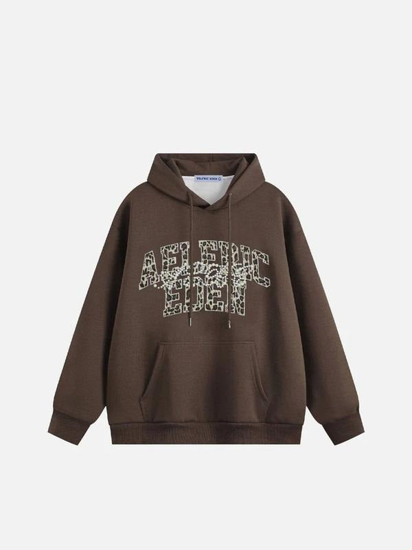 Aelfric Eden Leopard Graphic Pearl Hoodie T-Shirts, Sweatshirt | RetroVerseTees.com