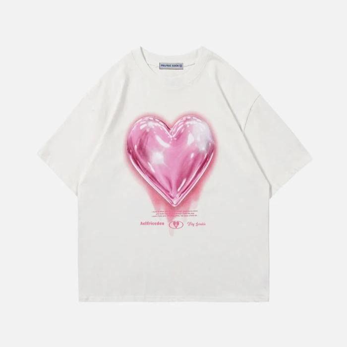 Aelfric Eden Love Balloon Graphic Tee Hoodie, Sweatshirt | RetroVerseTees.com