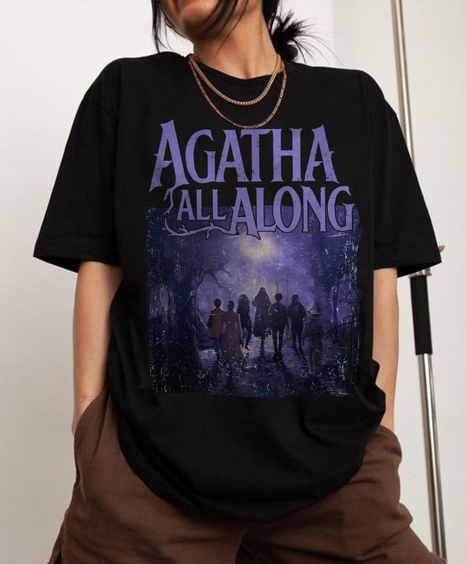 Agatha Harkness Vintage Shirt, Agatha All Along Shirt, Agatha All Along Show Tee, Wandavision Shirt Gift Hoodie, Sweatshirt