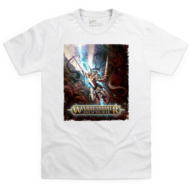 Age of Sigmar The Celestial Spear T Shirt - WARHAMMER MERCH Hoodie, Sweatshirt | RetroVerseTees.com
