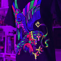 Aguila abstract T-shirts Black Cotton Hoodie, Sweatshirt | RetroVerseTees.com