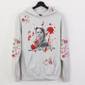 Aileen True Crime Long Sleeve with Graphics Crewneck Sweatshirt or Hoodie Pullover Casual Women's Gray Ghost Skeleton...