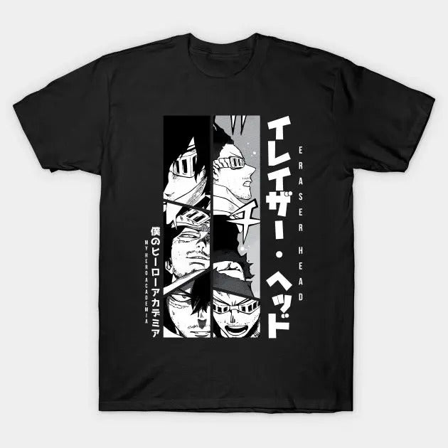 Aizawa My Hero Academia T-Shirt , Japanese Anime Tees Unisex Tshirt T-Shirt Tee ALL SIZES Hoodie, Sweatshirt