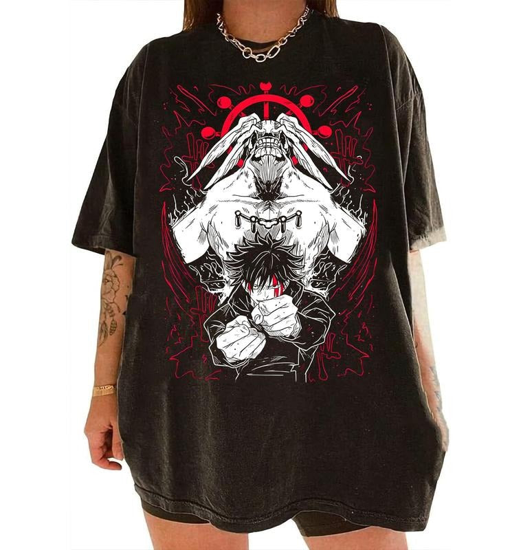 Akatsuki Anime Cotton Unisex T-Shirt, Summer Tee, Anime Fan Lover, Manga Shirt, Gift For Friend Crewneck Menswear Hoodie,...