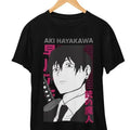 Aki Hayakawa T-Shirt, Anime Shirt, Graphic Anime Tee, Makima Shirt, Anime Lover Shirt Hoodie, Sweatshirt | RetroVerseTees.com