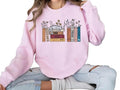 Albums As Books Sweatshirt, Trendy Aesthetic For Book Lovers, Crewneck Shirt Hoodie | RetroVerseTees.com
