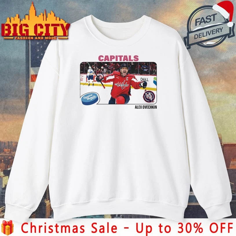 Alex Ovechkin Capitals 2025 NHL shirt