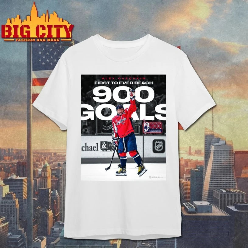 Alex Ovechkin First to ever reach 900 NHL Goals Washington Capitals poster Shirt