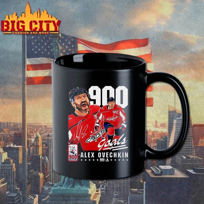 Alex Ovechkin Washington Capitals 900 Goals Shirt