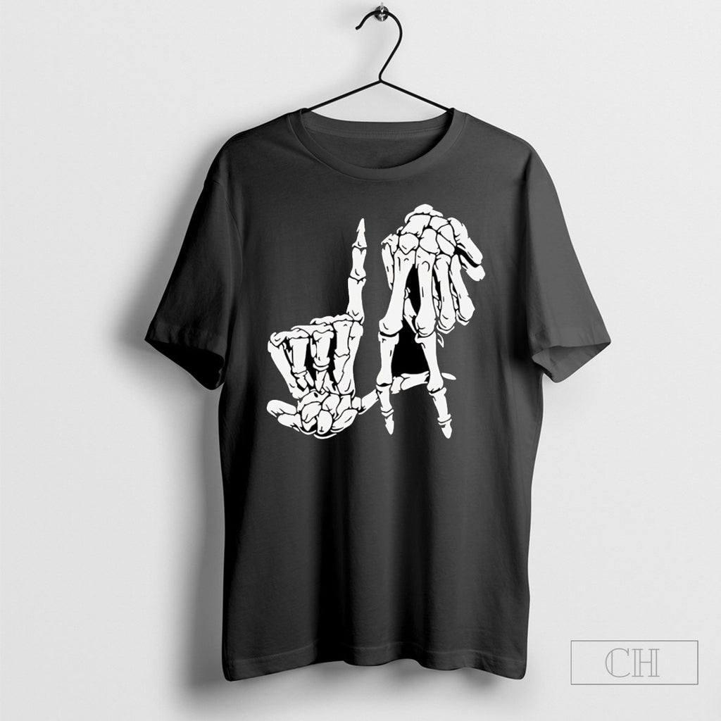 All American Spencer James Daniel Ezra La Hand Skeleton Tee Shirt