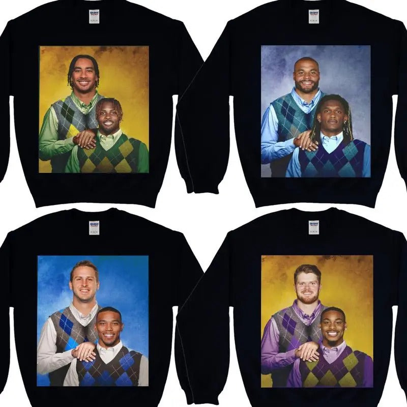 All Football Teams Step Brothers Funny Sweatshirt, Sweater for Football Fans T-Shirts, Hoodie | RetroVerseTees.com