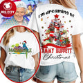 All I Want For Christmas Is You Jimmy Buffett Christmas Two Sided Shirt
