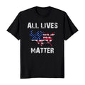All Lives Matter US Flag Civil Rights Protest Men's T-Shirt Crewneck Casual Hoodie, Sweatshirt | RetroVerseTees.com