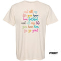 All My Life Comfort Colors T-Shirt 'NLB' Hoodie, Sweatshirt | RetroVerseTees.com
