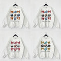 All Team Football Season Sweatshirt, Football Fan Sweatshirt, Game Day 2024 Coquette T-Shirts, Hoodie | RetroVerseTees.com