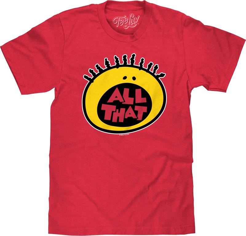 All That 90s TV Show T-Shirt - Red Heather Hoodie, Sweatshirt | RetroVerseTees.com
