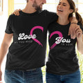 All You Need Is You Matching Couple TShirt Cotton Fabric Casual Streetstyle Crew Neck Short Sleeve T-Shirt Trendy Tops...