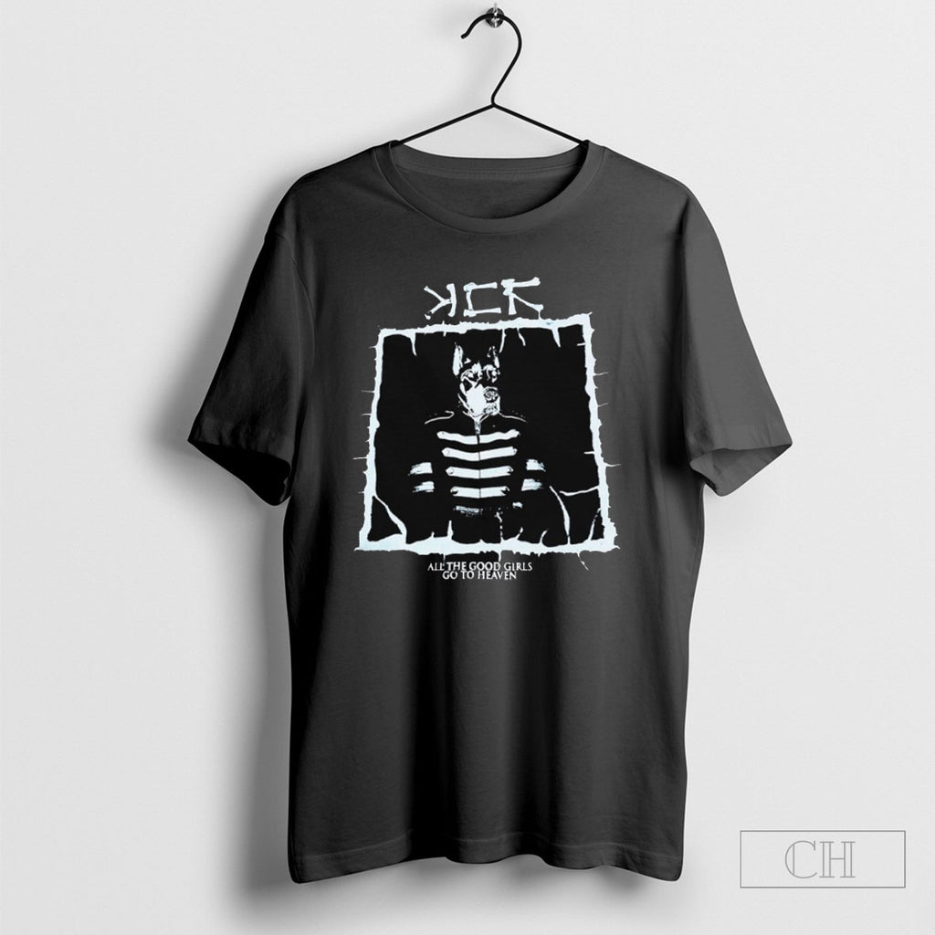 All The Good Girls Go To Heaven Dog Tee Shirt