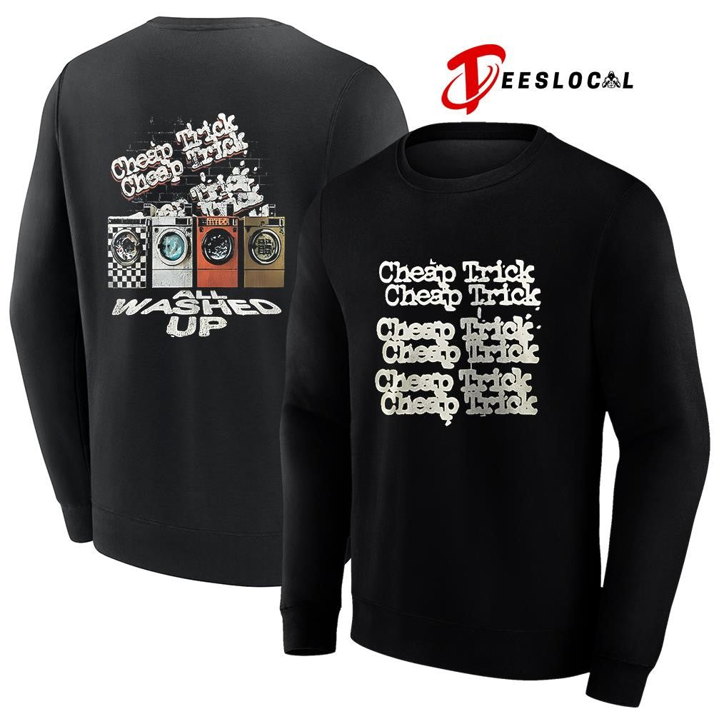 All washed up Cheap Trick album release graphic shirt