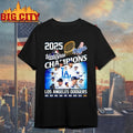 All years of championship Los Angeles Dodgers 2025 shirt