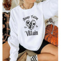 Always Falling For The Villain Sweatshirt, Smut Sweatshirt, Dark Romance Sweatshirt, Spicy Shirt, Booktok Sweatshirt,...