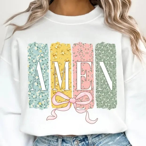 Amen DTF Transfers - THIS IS NOT A SHIRT Hoodie, Sweatshirt | RetroVerseTees.com