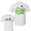Amen Golf Master Shirt, 2025 Tournament T-Shirt,  Masters Golf Tee, Graphic Tee Gifts for Men, For Women Hoodie, Sweatshirt