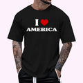 America I Heart America Souvenir I Love America T-Shirt