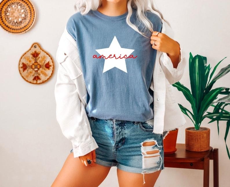 America Shirt, America t-shirt, 4th of July shirt, Shirt for 4th of July, Patriotic shirt, Memorial Day shirt Hoodie,...