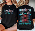 America Tour Shirt, Retro 4th of July Gift Shirt, 1776 Independence Day Shirt, America Shirt, American Flag, Memorial Day...