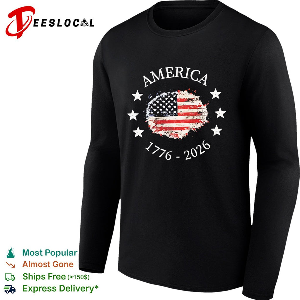 America stars flag 1776 2026 shirt