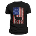 American Deer Hunting Patriotic Hunter Flag Men's T-Shirt Casual Classic Hoodie, Sweatshirt | RetroVerseTees.com