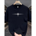 American Fashion Brand Short Sleeve T-shirt Men's Summer 2025 Pu Shuai Design Sense High Street Loose Crew Neck Top...