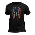 American Flag Spartan Patriotic Men's T-Shirt Casual Classic Hoodie, Sweatshirt | RetroVerseTees.com